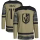 Authentic Men's Alexander Holtz Camo Vegas Golden Knights Military Appreciation Practice Jersey