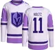 Authentic Men's Alexander Holtz Vegas Golden Knights Hockey Fights Cancer Jersey