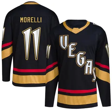 Authentic Men's Mason Morelli Black Vegas Golden Knights Reverse Retro 2.0 Jersey