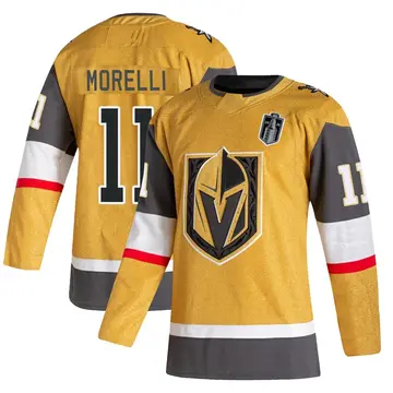 Authentic Men's Mason Morelli Gold Vegas Golden Knights Alternate 2026 Stanley Cup Final Jersey