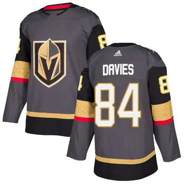 Authentic Youth Jeremy Davies Gray Vegas Golden Knights Home 2026 Stanley Cup Final Jersey