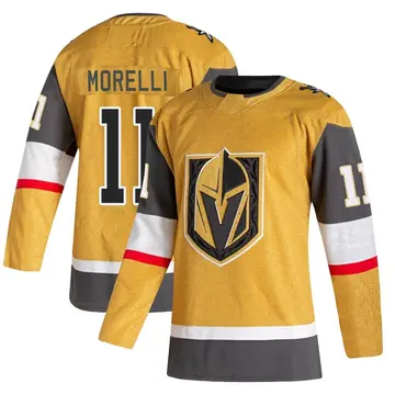 Authentic Youth Mason Morelli Gold Vegas Golden Knights 2020/21 Alternate Jersey