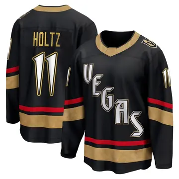 Breakaway Men's Alexander Holtz Black Vegas Golden Knights Special Edition 2.0 2026 Stanley Cup Final Jersey