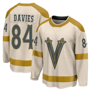 Breakaway Men's Jeremy Davies Cream Vegas Golden Knights 2024 Winter Classic Jersey