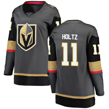 Breakaway Women's Alexander Holtz Black Vegas Golden Knights Home Jersey