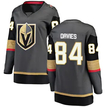 Breakaway Women's Jeremy Davies Black Vegas Golden Knights Home Jersey