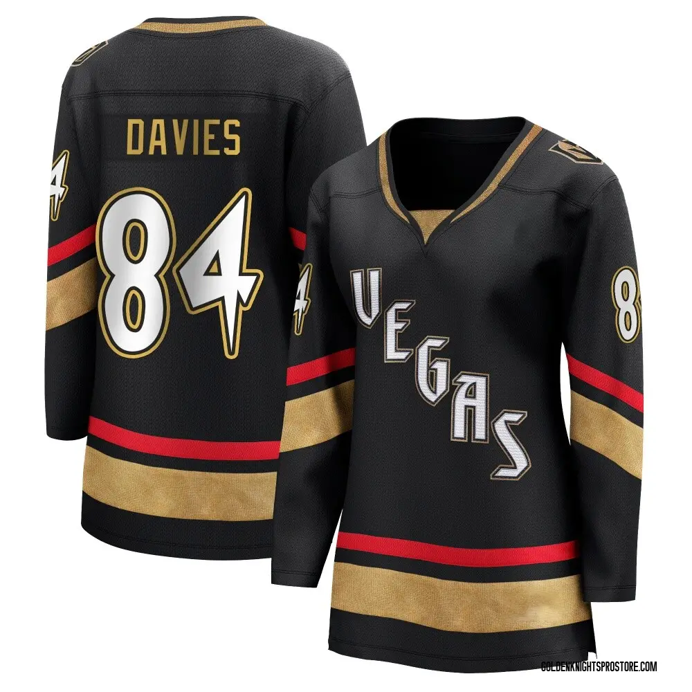 Breakaway Women's Jeremy Davies Black Vegas Golden Knights Special Edition 2.0 2026 Stanley Cup Final Jersey