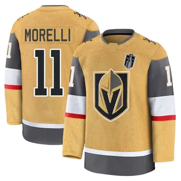 Premium Men's Mason Morelli Gold Vegas Golden Knights 2026 Stanley Cup Final Home Jersey